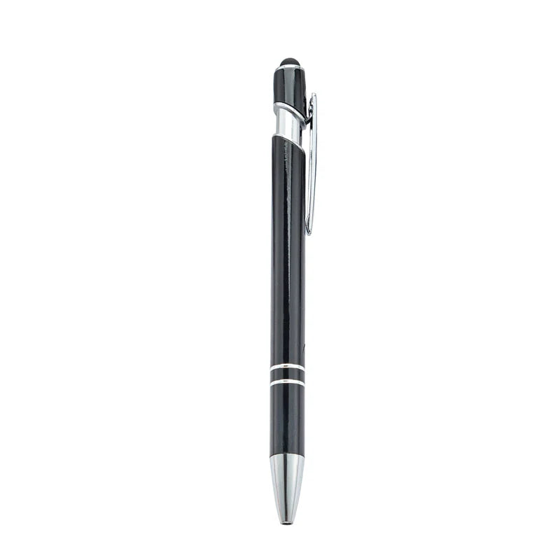 HKM-029395 Custom Multi-Coloured Metal Ballpoint Pen with Stylus for Office and School Use
