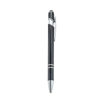 HKM-029395 Custom Multi-Coloured Metal Ballpoint Pen with Stylus for Office and School Use