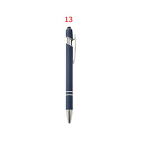 HKM-029395 Custom Multi-Coloured Metal Ballpoint Pen with Stylus for Office and School Use