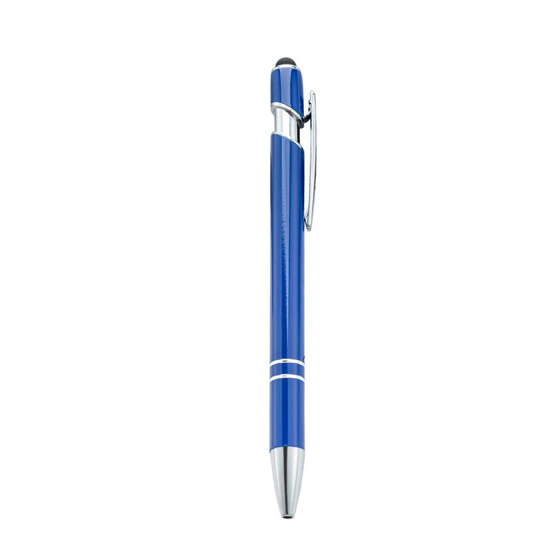 HKM-029395 Custom Multi-Coloured Metal Ballpoint Pen with Stylus for Office and School Use