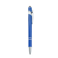 HKM-029395 Custom Multi-Coloured Metal Ballpoint Pen with Stylus for Office and School Use