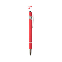 HKM-029395 Custom Multi-Coloured Metal Ballpoint Pen with Stylus for Office and School Use