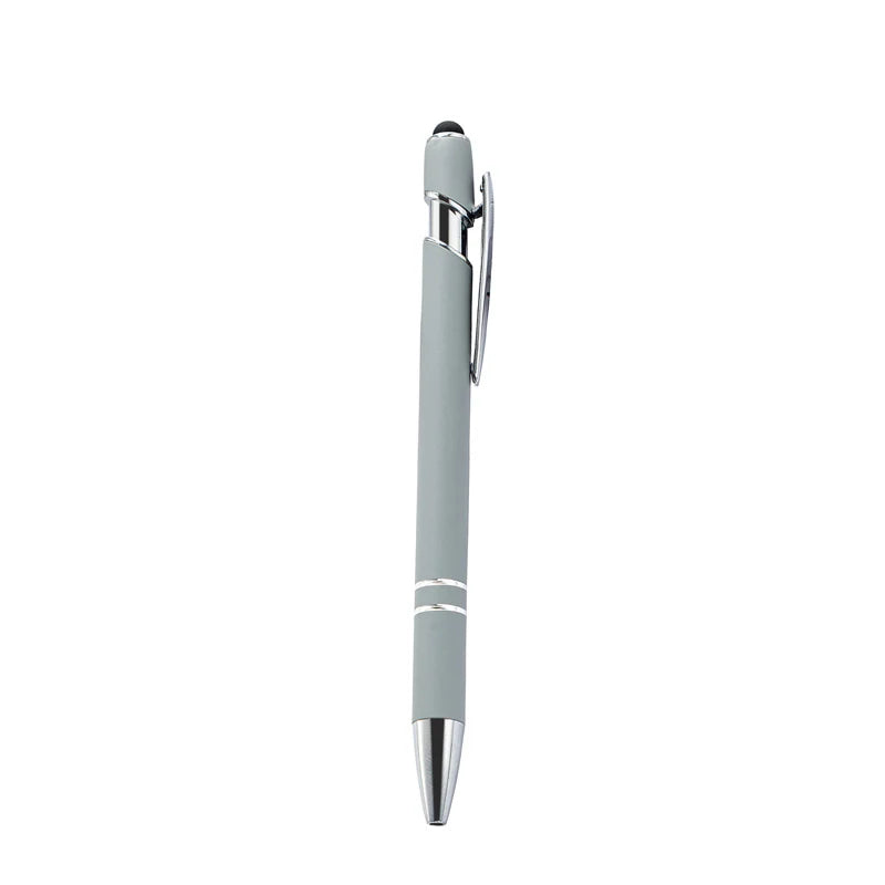 HKM-029395 Custom Multi-Coloured Metal Ballpoint Pen with Stylus for Office and School Use