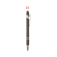 HKM-029395 Custom Multi-Coloured Metal Ballpoint Pen with Stylus for Office and School Use