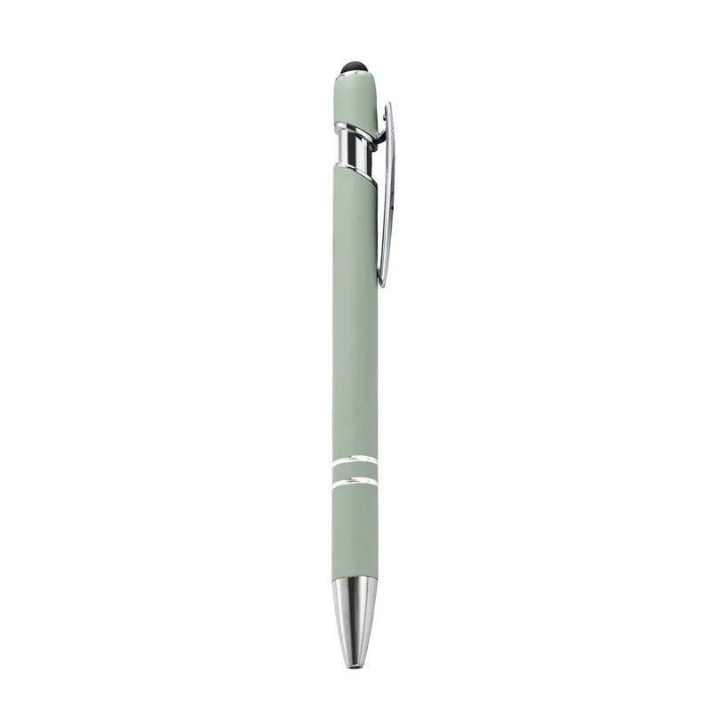 HKM-029395 Custom Multi-Coloured Metal Ballpoint Pen with Stylus for Office and School Use