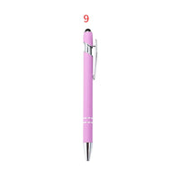 HKM-029395 Custom Multi-Coloured Metal Ballpoint Pen with Stylus for Office and School Use