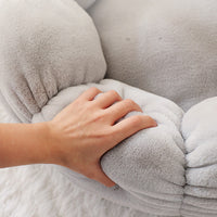 HKM-0294205 Cozy Rabbit Fleece Nest for Deep Sleep - Perfect for Cats and Dogs