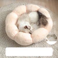 HKM-0294205 Cozy Rabbit Fleece Nest for Deep Sleep - Perfect for Cats and Dogs