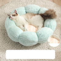 HKM-0294205 Cozy Rabbit Fleece Nest for Deep Sleep - Perfect for Cats and Dogs
