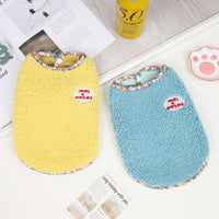 HKM-0294333 Cozy Polyester Vest for Small Dogs - Autumn and Winter Wear in British Style