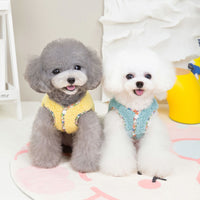 HKM-0294333 Cozy Polyester Vest for Small Dogs - Autumn and Winter Wear in British Style