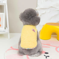 HKM-0294333 Cozy Polyester Vest for Small Dogs - Autumn and Winter Wear in British Style