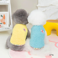 HKM-0294333 Cozy Polyester Vest for Small Dogs - Autumn and Winter Wear in British Style