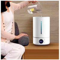 HKM-029459 6L Ultrasonic Cool Mist Humidifier for Large Rooms with Remote Control and Adjustable Humidity Levels