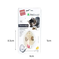 HKM-0294973 Interactive Sounding Mouse Toy with Imitated Rabbit Fur Material and Self-Sounding Feature