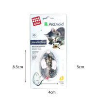 HKM-0294973 Interactive Sounding Mouse Toy with Imitated Rabbit Fur Material and Self-Sounding Feature