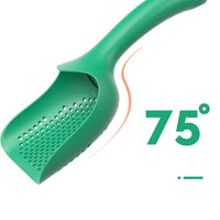 HKM-0295613 Lightweight Plastic Cat Litter Scoop - Durable Cleaning Tool for Easy Waste Removal