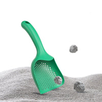 HKM-0295613 Lightweight Plastic Cat Litter Scoop - Durable Cleaning Tool for Easy Waste Removal