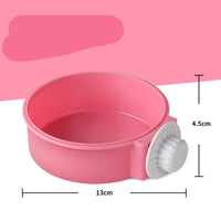 HKM-0296125 Hanging Anti-Overturning Cat and Dog Food Bowl in Various Colors and Sizes