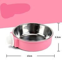 HKM-0296125 Hanging Anti-Overturning Cat and Dog Food Bowl in Various Colors and Sizes