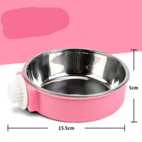HKM-0296125 Hanging Anti-Overturning Cat and Dog Food Bowl in Various Colors and Sizes