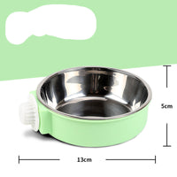 HKM-0296125 Hanging Anti-Overturning Cat and Dog Food Bowl in Various Colors and Sizes