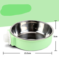 HKM-0296125 Hanging Anti-Overturning Cat and Dog Food Bowl in Various Colors and Sizes