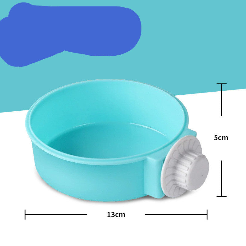 HKM-0296125 Hanging Anti-Overturning Cat and Dog Food Bowl in Various Colors and Sizes