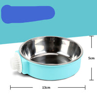 HKM-0296125 Hanging Anti-Overturning Cat and Dog Food Bowl in Various Colors and Sizes