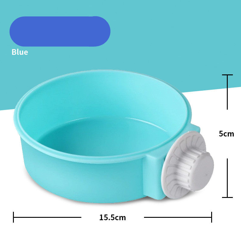 HKM-0296125 Hanging Anti-Overturning Cat and Dog Food Bowl in Various Colors and Sizes