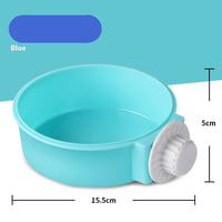 HKM-0296125 Hanging Anti-Overturning Cat and Dog Food Bowl in Various Colors and Sizes