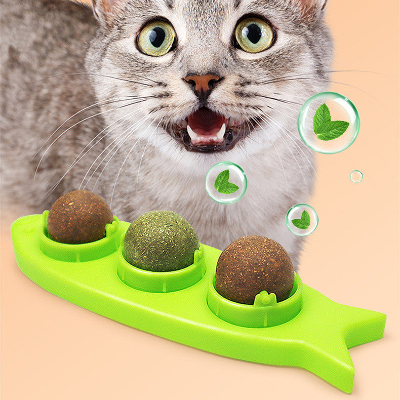 HKM-029715 Pet cat molar stick toy 3 in 1 combination