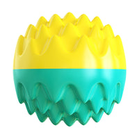HKM-0297405 Durable Squeaky Dog Ball Toy for Aggressive Chewers - Dental Care & Mental Enrichment for All Breeds