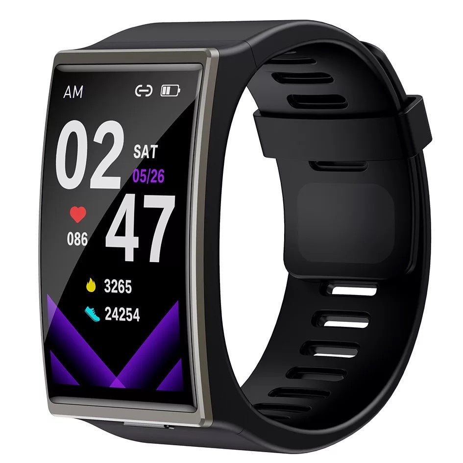 HKM-029779 DM12 Smart Watch with 1.91-inch Full Touch Display, IP68 Waterproof, Heart Rate Sensor, and Bluetooth 5.0