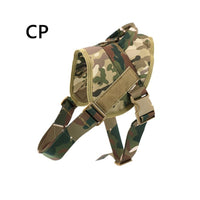 HKM-0299197 Lightweight Tactical Training Dog Vest, Waterproof Nylon K9 Chest Strap, Adjustable with Padded Lining