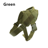 HKM-0299197 Lightweight Tactical Training Dog Vest, Waterproof Nylon K9 Chest Strap, Adjustable with Padded Lining