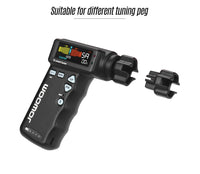 HKM-030099 2-in-1 Smart Guitar Tuner with String Winder for Acoustic, Electric, and Ukulele Players