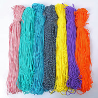 HKM-030099 2mm Polyester Braided Rope for Outdoor Gear and Safety Applications, 100m Length