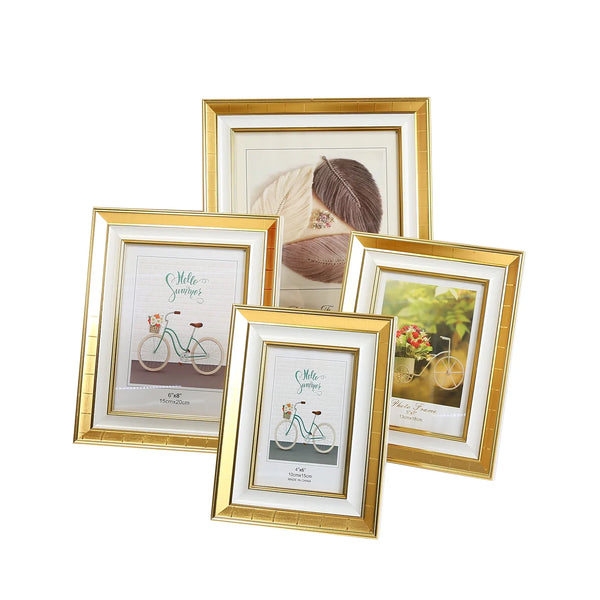 HKM-030291 Creative DIY Wooden Picture Frame for Table Decoration and Photo Wall – Available in Sizes 5" to 10" and A4