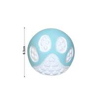 HKM-0304317 Durable Non-Toxic Dog Toy Balls for Chewing and Teeth Cleaning - 12 Pack High Bounce Rubber Balls