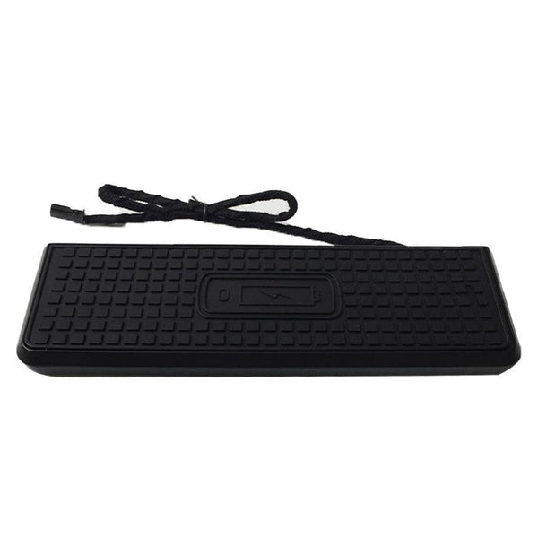 HKM-030483 Car Wireless Charging Board for QI-Compatible Phones - Non-Slip Surface and ABS Material
