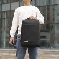 HKM-030483 Custom Men's Waterproof Polyester Laptop Backpack for Business and Travel
