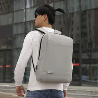 HKM-030483 Custom Men's Waterproof Polyester Laptop Backpack for Business and Travel
