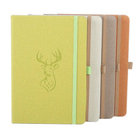 HKM-030547 Custom A5 Hardcover Notebooks with Various Paper Options and Binding Styles