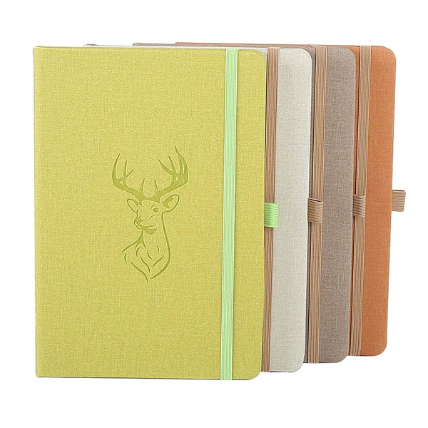 HKM-030547 Custom A5 Hardcover Notebooks with Various Paper Options and Binding Styles