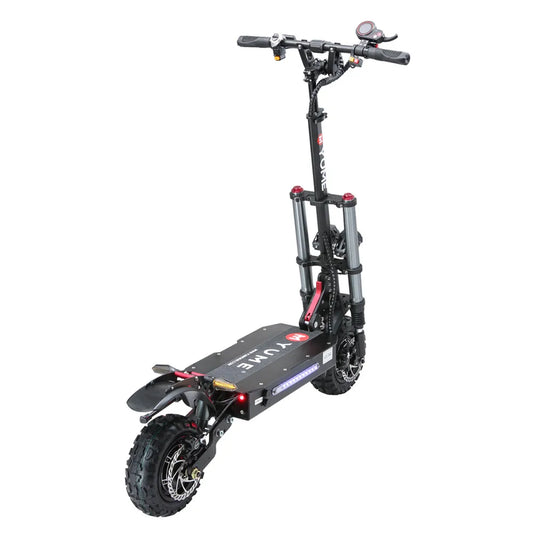 HKM-030611 60V 6000W Dual Motor Electric Scooter with Adjustable Speed and Hydraulic Brakes, 80 km Range, 11 Inch Tires