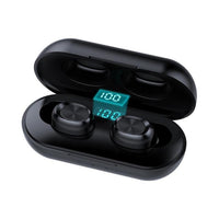 HKM-030611 B5 Digital Display TWS 5.0 Bluetooth Stereo Headset with Battery Indicator and Voice Control