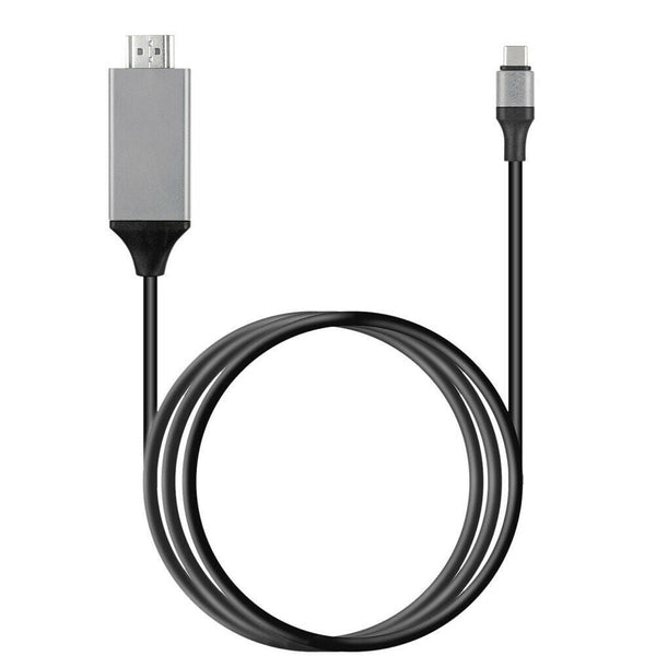 HKM-030803 Type-C to HDMI Video Converter Cable, 1.8m Copper Core, Single Head Design