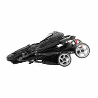 HKM-030931 Folding Outdoor Pet Stroller for Small Dogs - Easy Assembly and Travel-Friendly Design