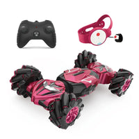 HKM-031059 Double-Sided RC Stunt Car with 4-Channel Remote Control for Indoor and Outdoor Fun
